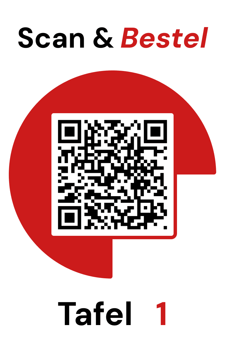 QR code bestellen restaurant en digitale prijslijst menukaart